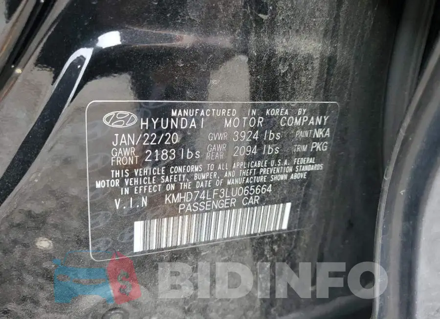KMHD74LF3LU065664 Photo# 12