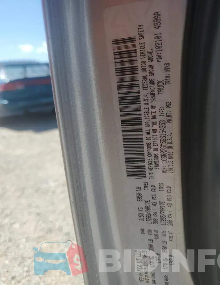 1C6RR7GM5GS154353 Photo# 13