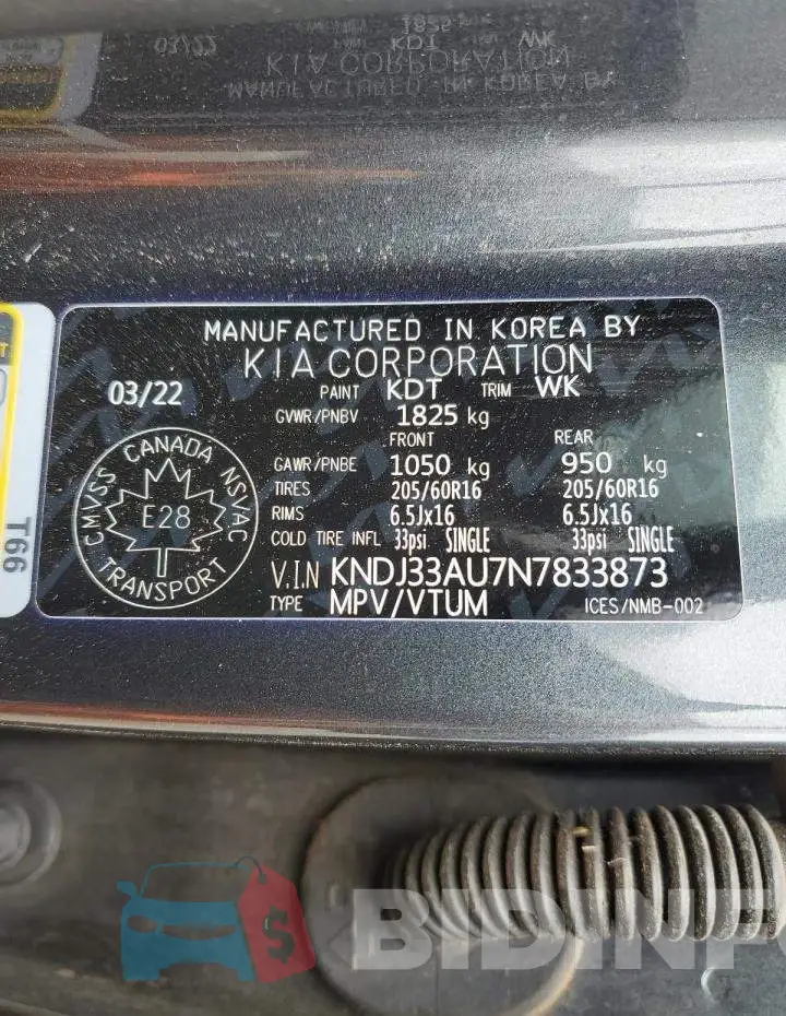 KNDJ33AU7N7833873 Photo# 14