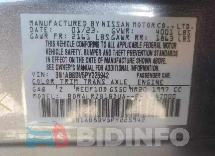 3N1AB8DV5PY225942 Photo# 12