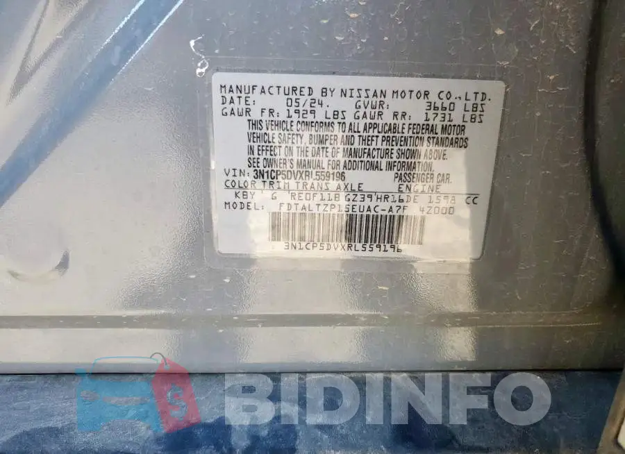 3N1CP5DVXRL559196 Photo# 13