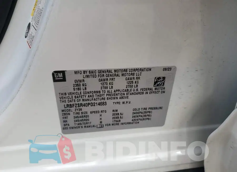 LRBFZSR40PD214683 Photo# 13