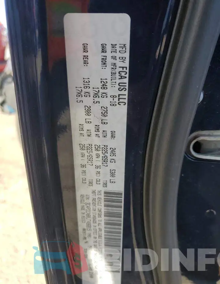 3C4PDCAB0JT496815 Photo# 13