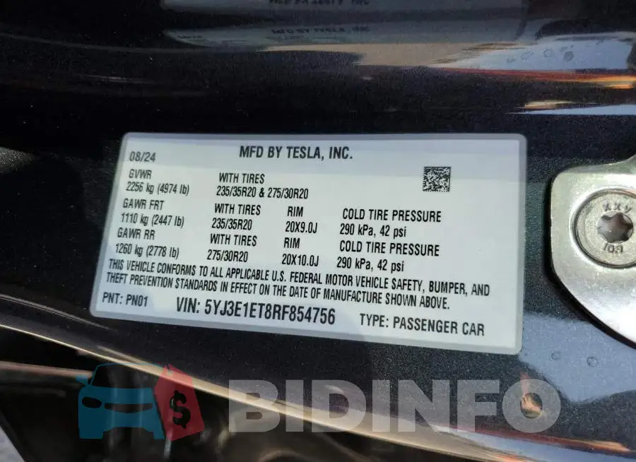 5YJ3E1ET8RF854756 Photo# 12