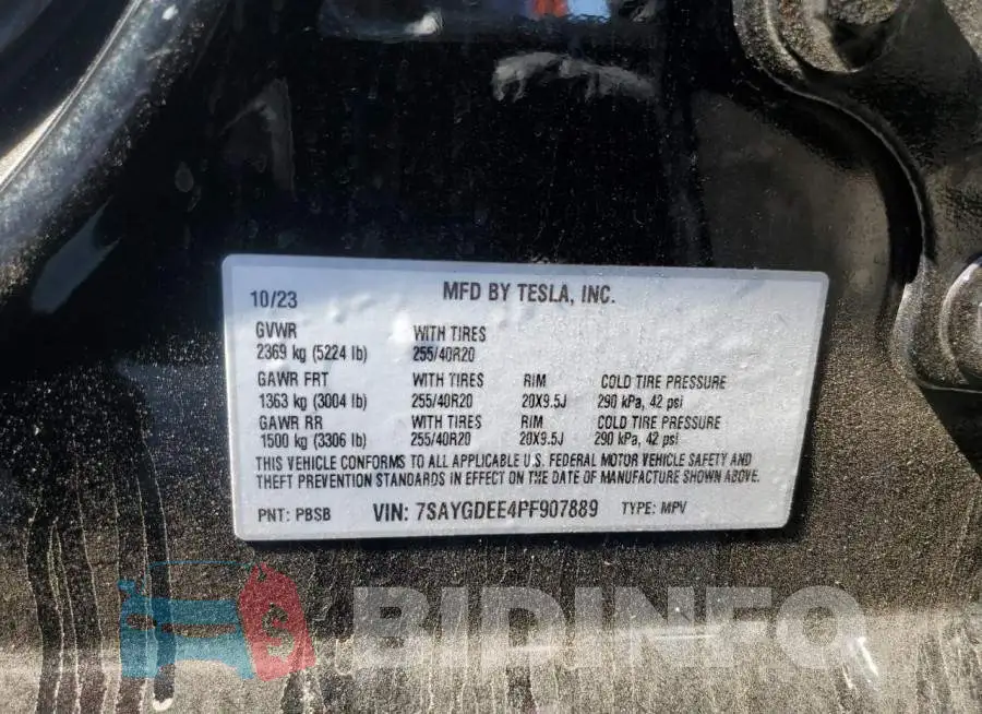 7SAYGDEE4PF907889 Photo# 12