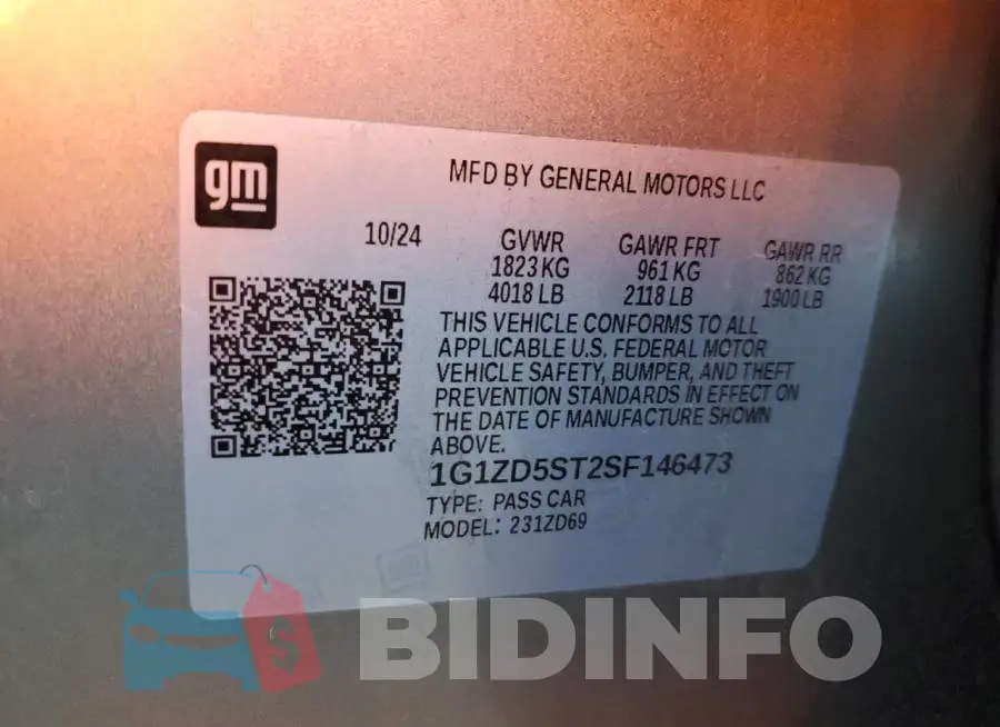 1G1ZD5ST2SF146473 Photo# 13