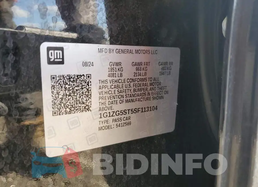 1G1ZG5ST5SF113104 Photo# 12