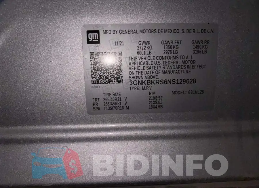 3GNKBKRS6NS129628 Photo# 6