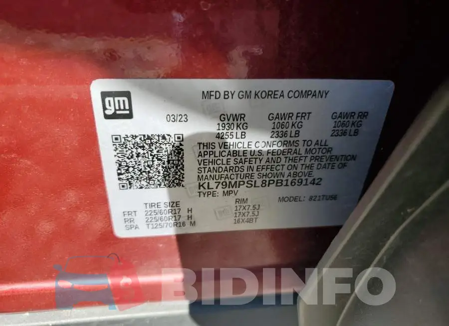 KL79MPSL8PB169142 Photo# 13