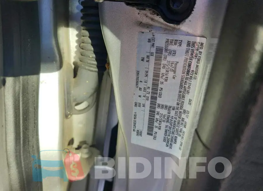 1FADP3K27HL258626 Photo# 12
