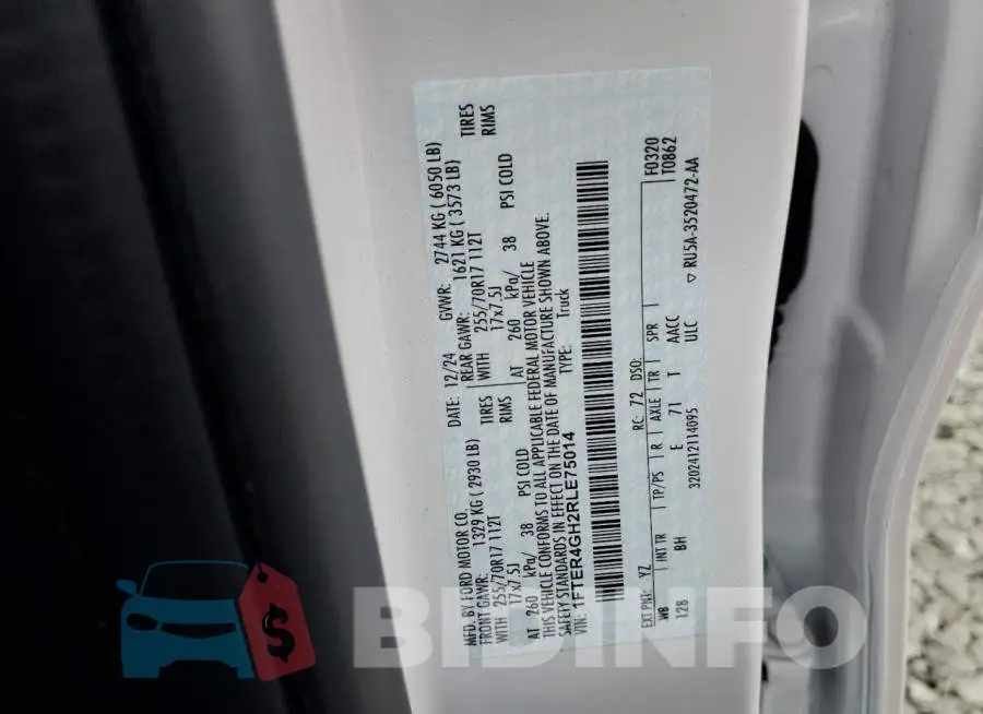 1FTER4GH2RLE75014 Photo# 12