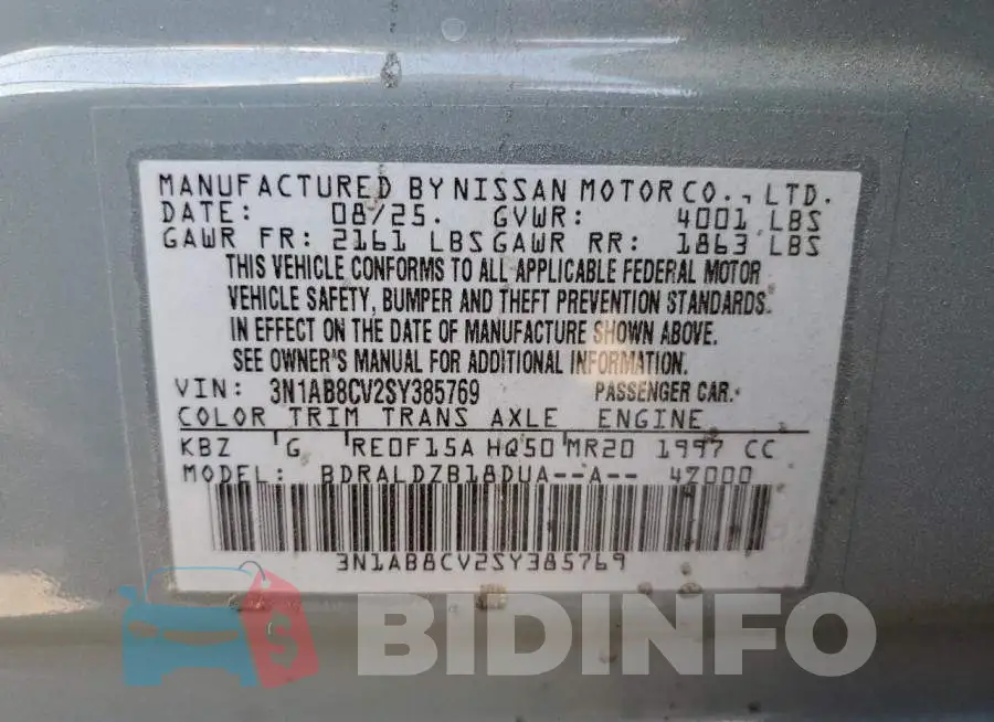 3N1AB8CV2SY385769 Photo# 12