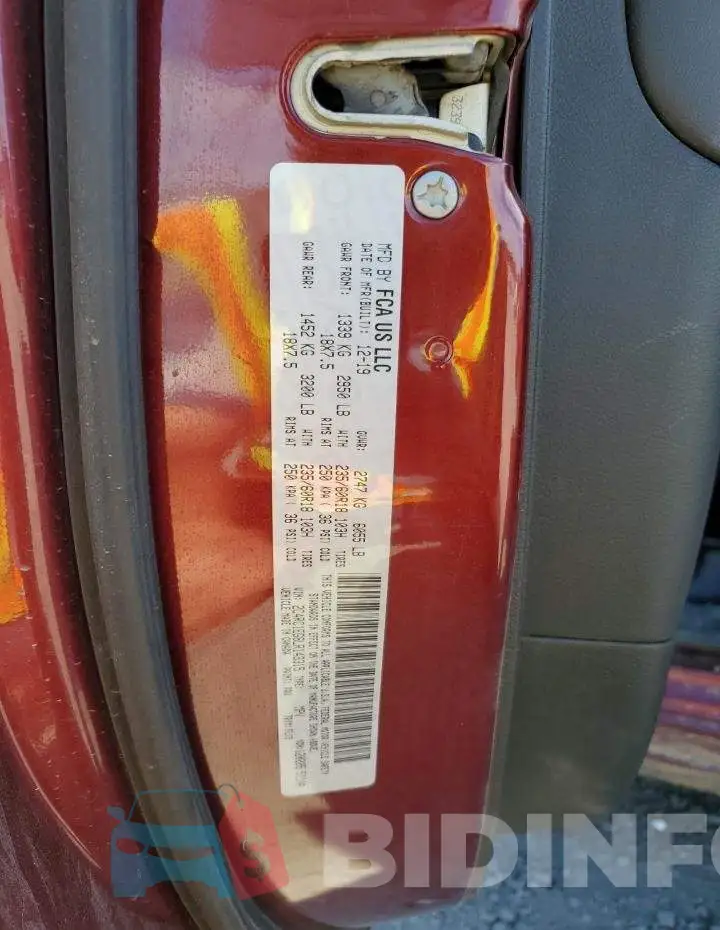 2C4RC1EG8LR143315 Photo# 13