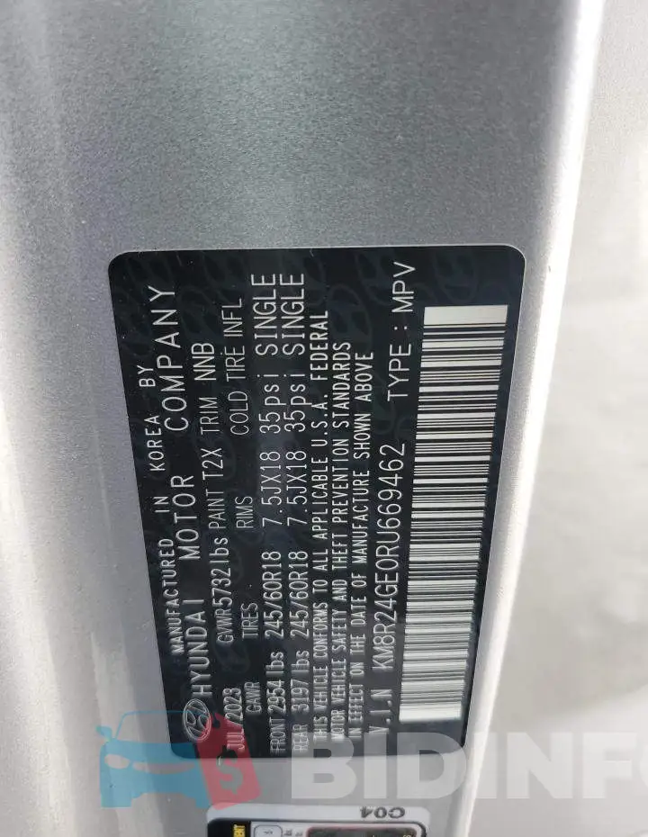 KM8R24GE0RU669462 Photo# 13