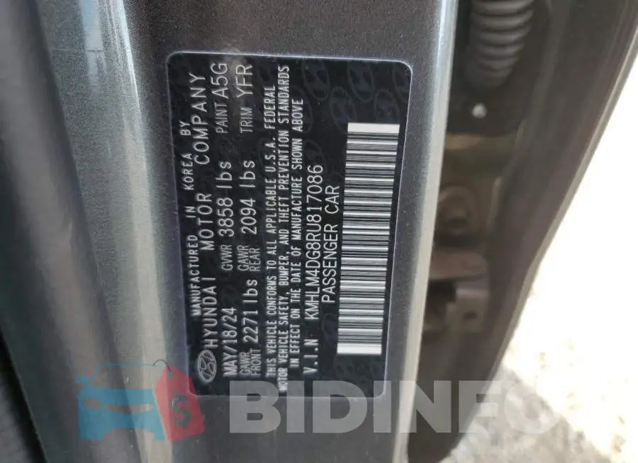 KMHLM4DG8RU817086 Photo# 12
