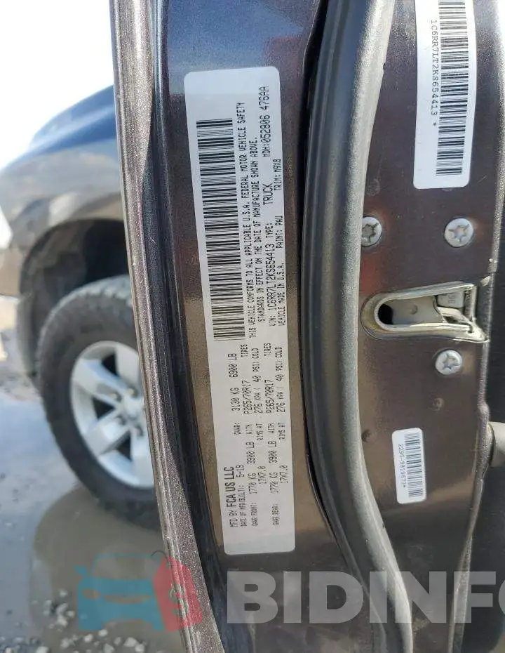 1C6RR7LT2KS654413 Photo# 12