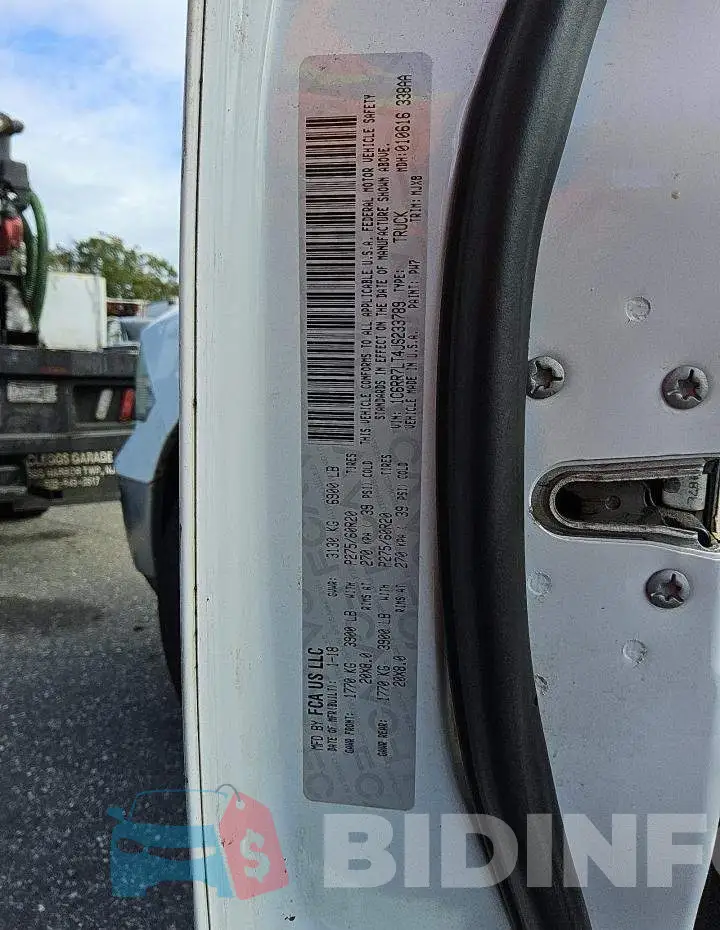 1C6RR7LT4JS233789 Photo# 12