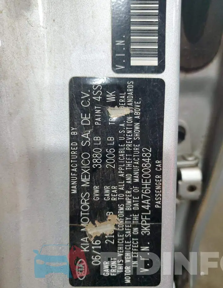 3KPFL4A76HE008482 Photo# 12