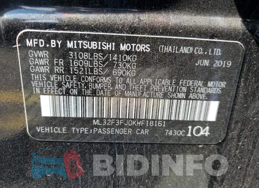 ML32F3FJ0KHF18161 Photo# 12