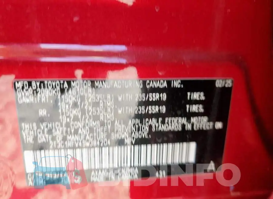 2T3C1RFV4SW384204 Photo# 13