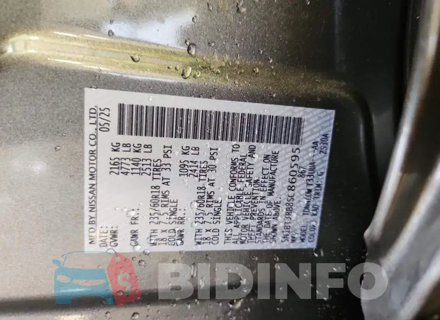 5N1BT3BB8SC860595 Photo# 13