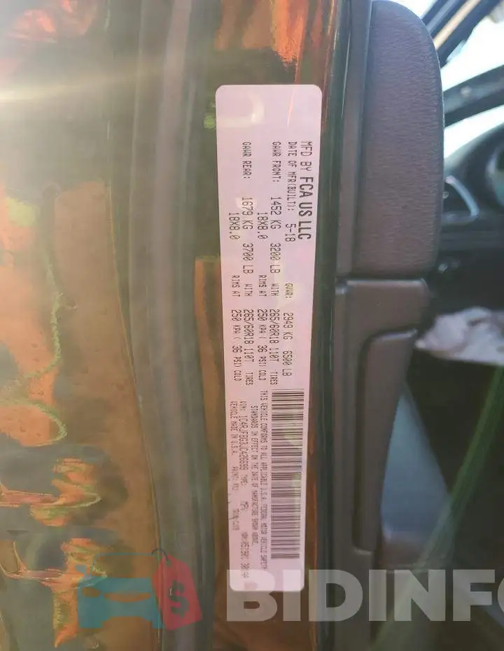 1C4RJFBG3JC426699 Photo# 12