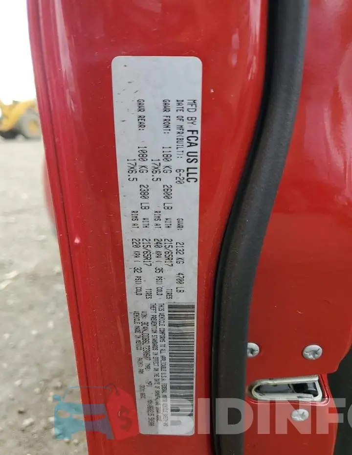 3C4NJDDB6LT230607 Photo# 13