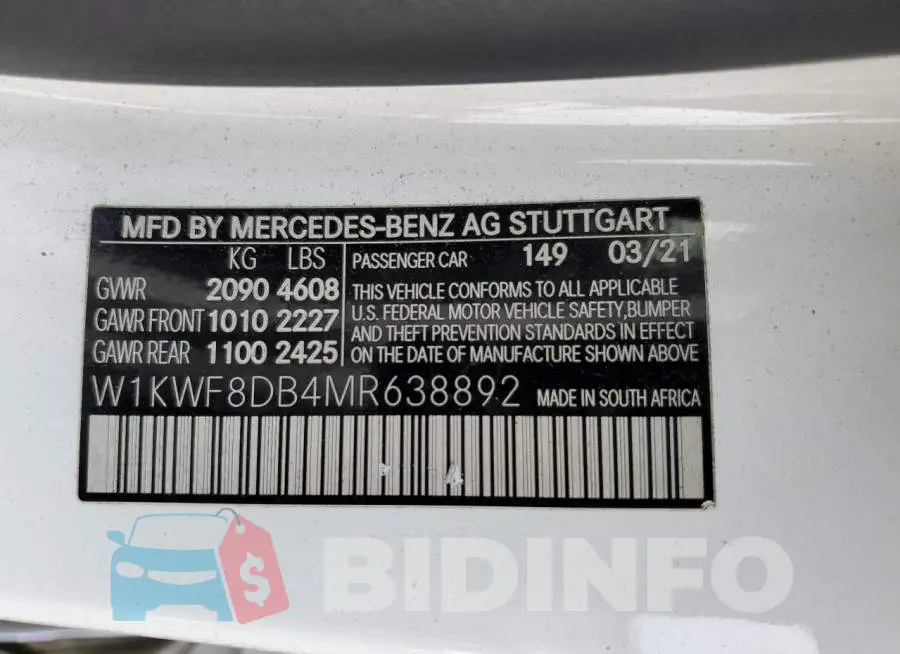 W1KWF8DB4MR638892 Photo# 12