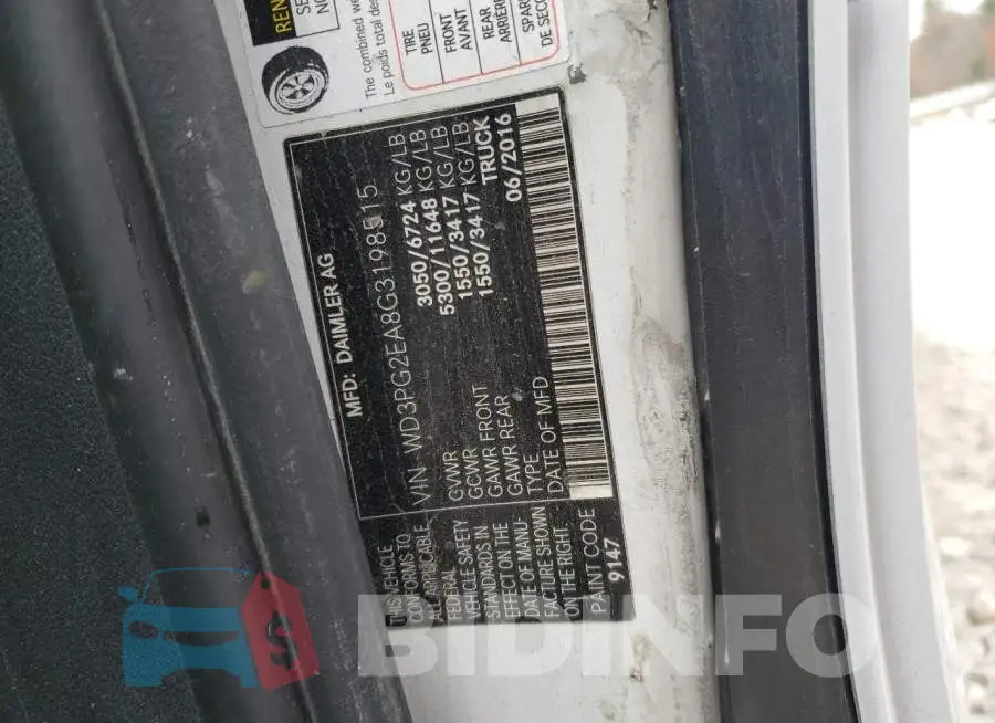 WD3PG2EA8G3198515 Photo# 13