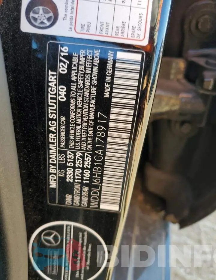 WDDLJ6HB1GA178917 Photo# 13