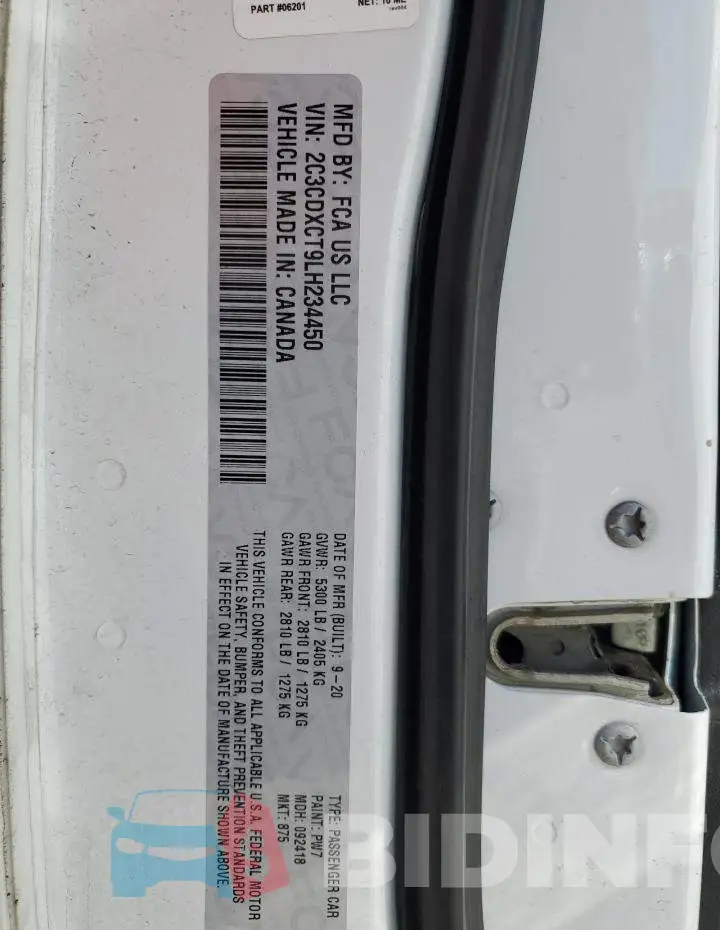 2C3CDXCT9LH234450 Photo# 12
