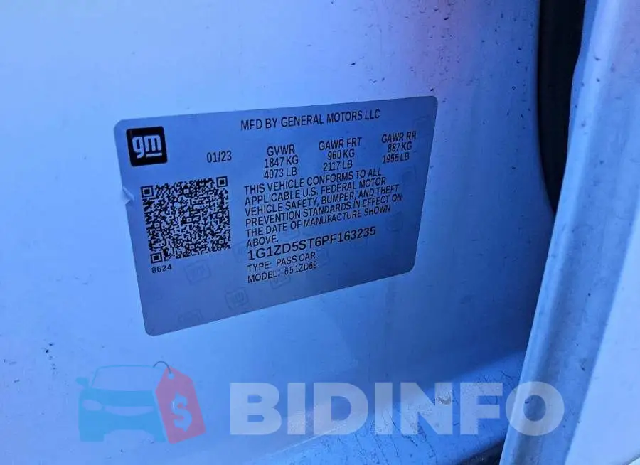 1G1ZD5ST6PF163235 Photo# 13
