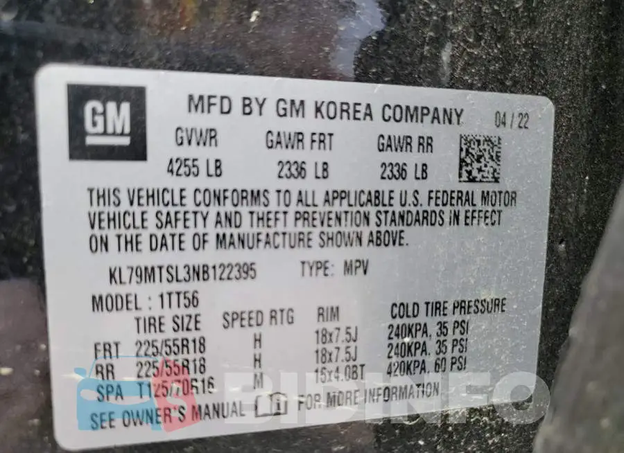 KL79MTSL3NB122395 Photo# 13