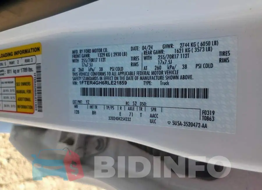 1FTER4GH6RLE21859 Photo# 12