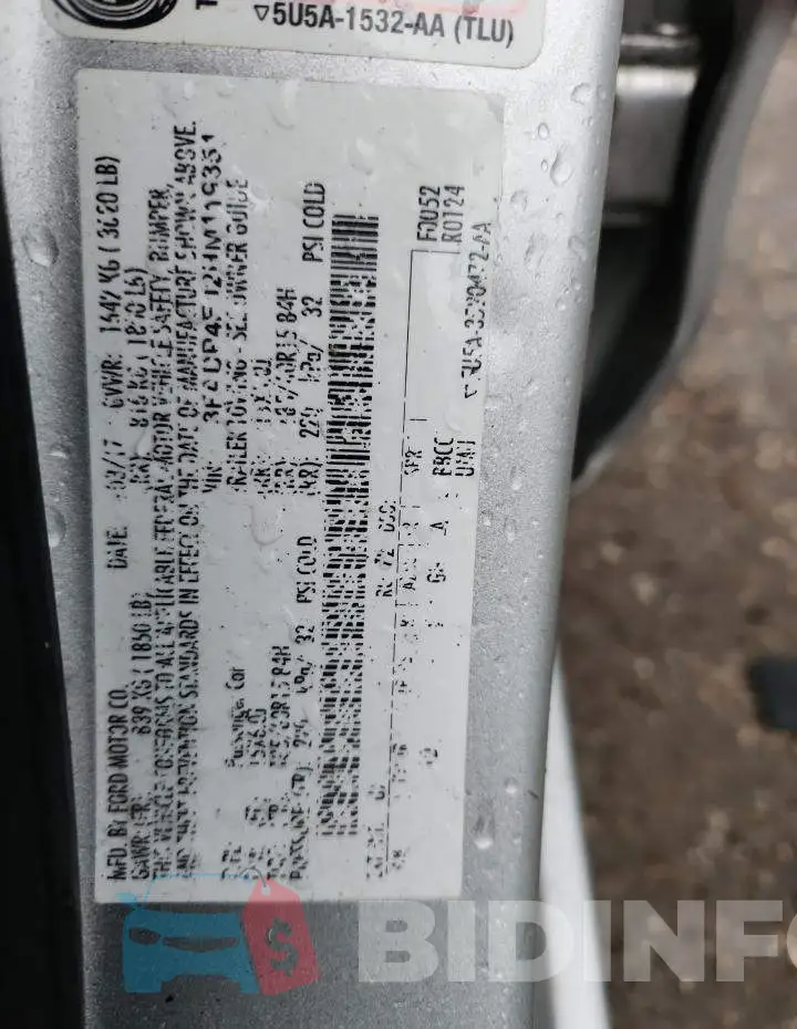 3FADP4EJ2HM119351 Photo# 12