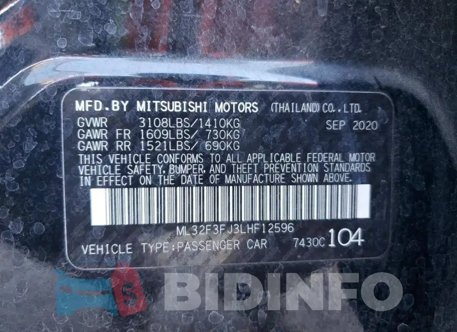 ML32F3FJ3LHF12596 Photo# 12