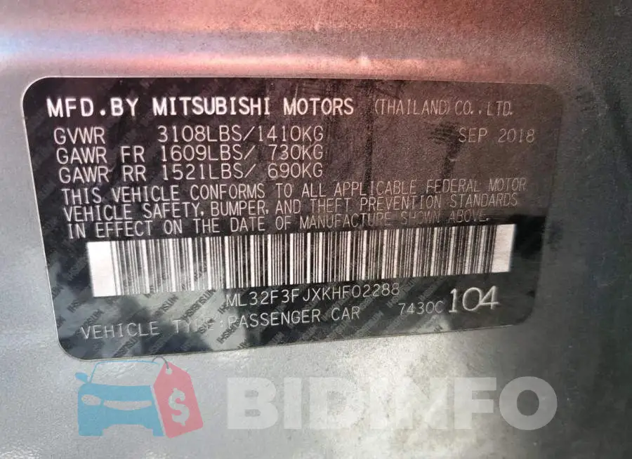 ML32F3FJXKHF02288 Photo# 12