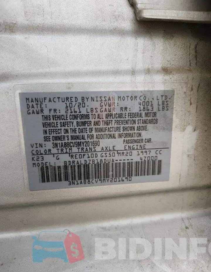 3N1AB8CV9MY201690 Photo# 12