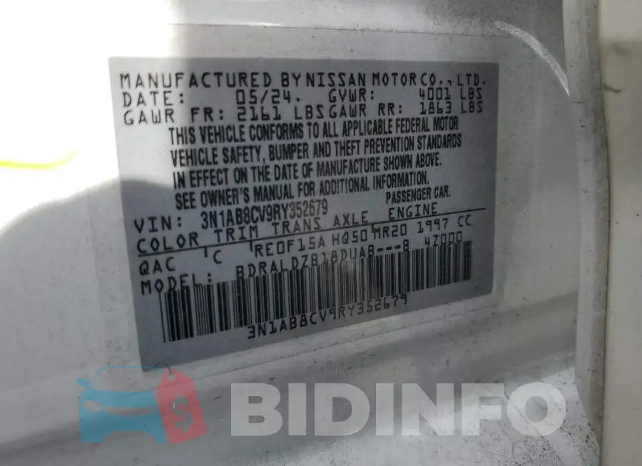 3N1AB8CV9RY352679 Photo# 12