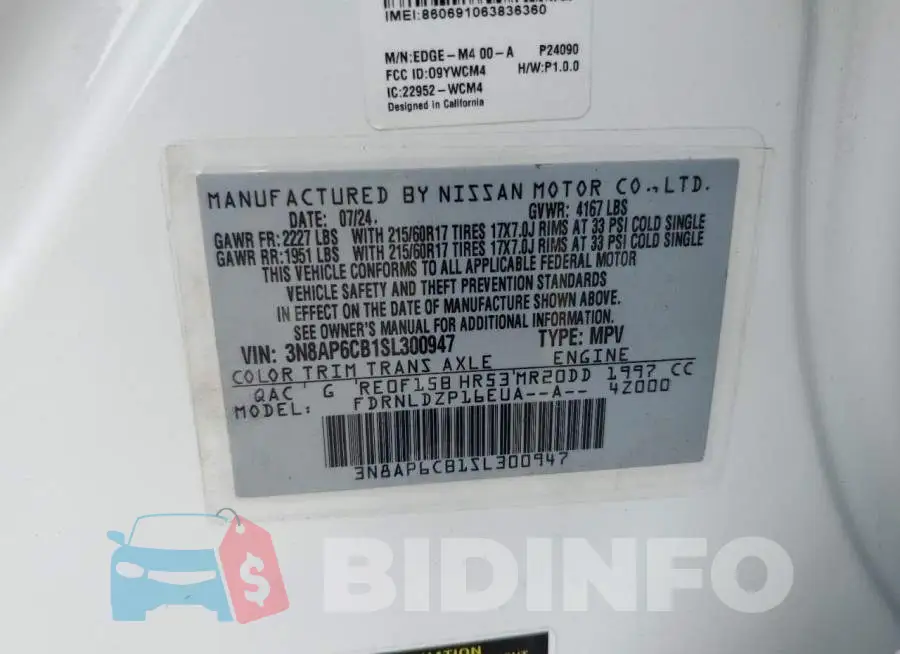 3N8AP6CB1SL300947 Photo# 13
