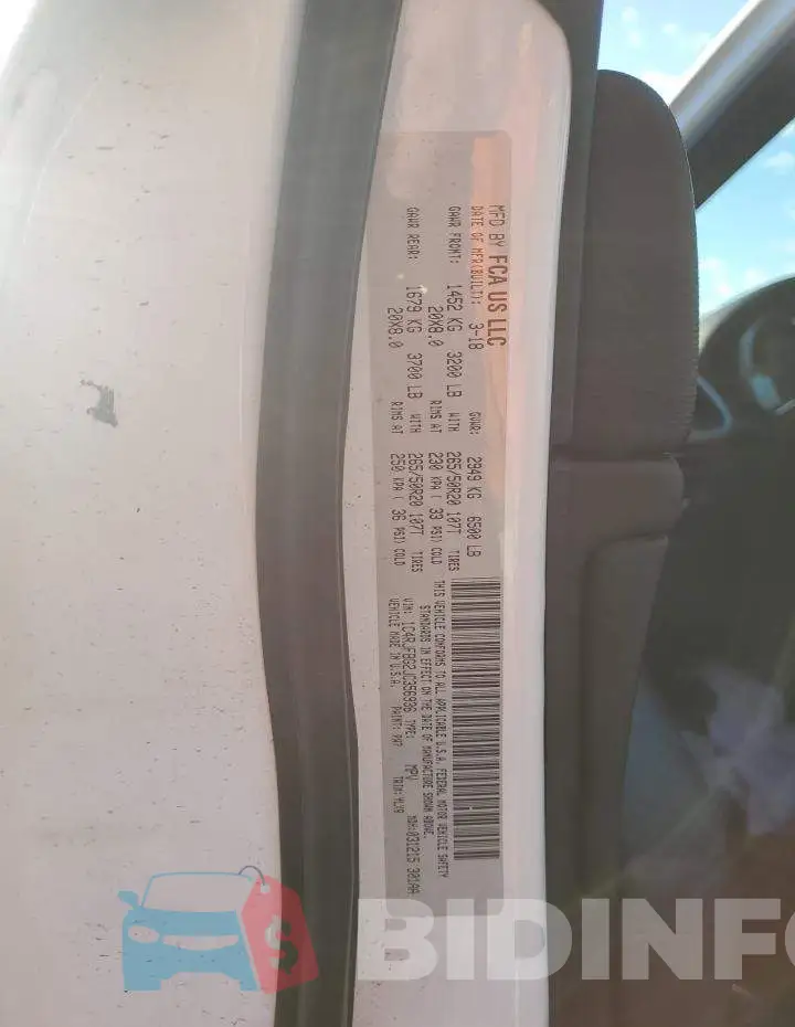 1C4RJFBG2JC356936 Photo# 13