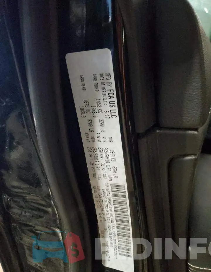 1C4RJFBG3HC938148 Photo# 14