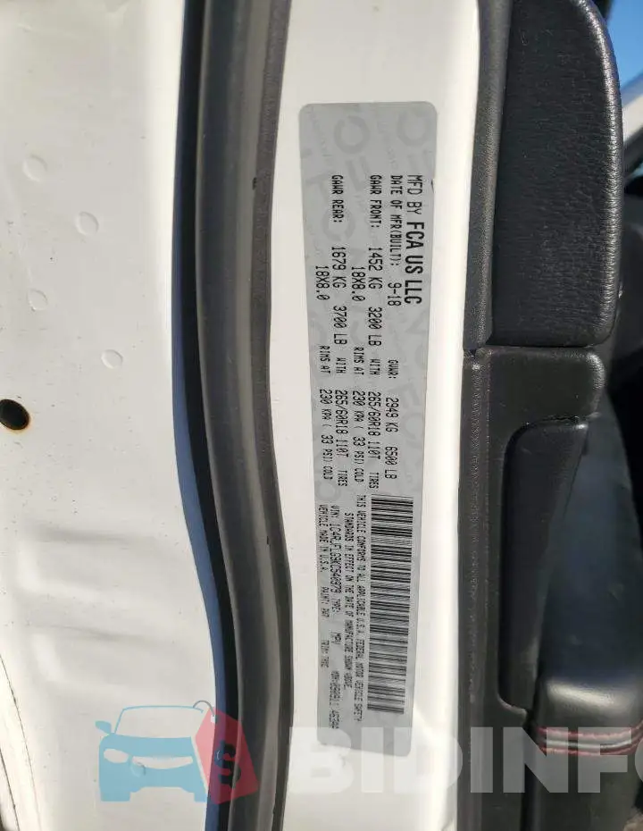 1C4RJFLG9KC540979 Photo# 13