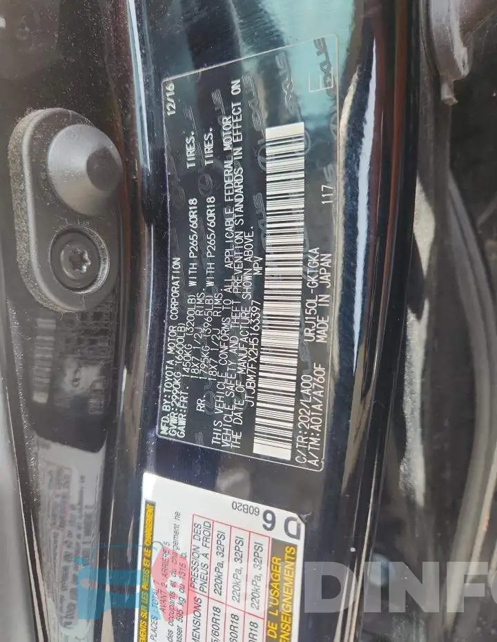 JTJBM7FX2H5163397 Photo# 12