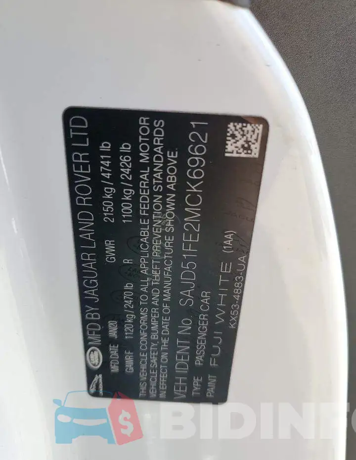 SAJD51FE2MCK69621 Photo# 13