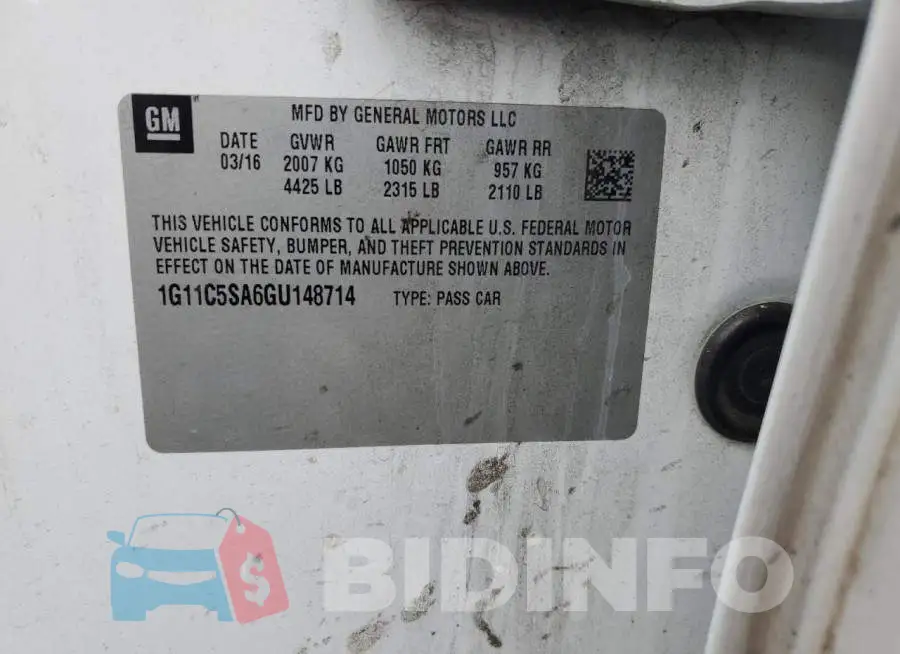1G11C5SA6GU148714 Photo# 12