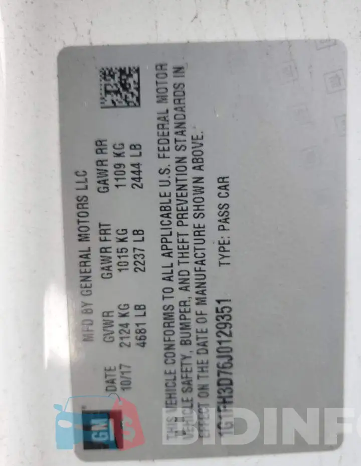 1G1FH3D76J0129351 Photo# 12