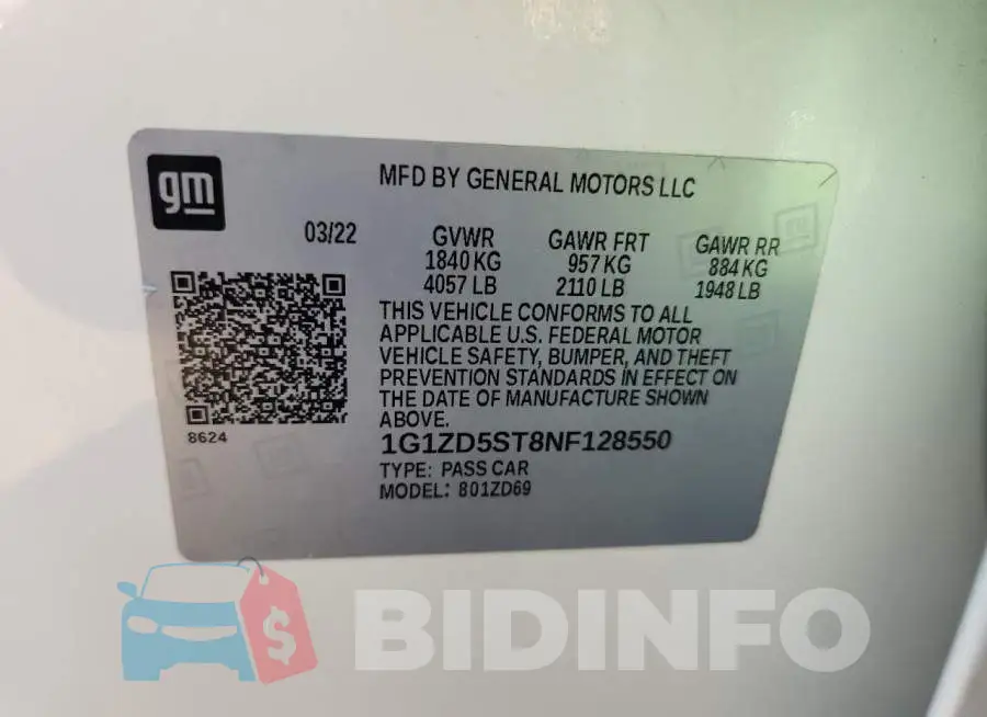 1G1ZD5ST8NF128550 Photo# 13