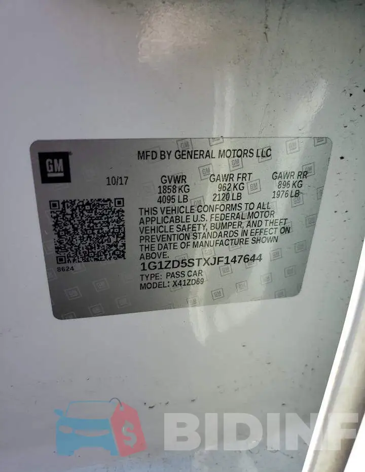 1G1ZD5STXJF147644 Photo# 12