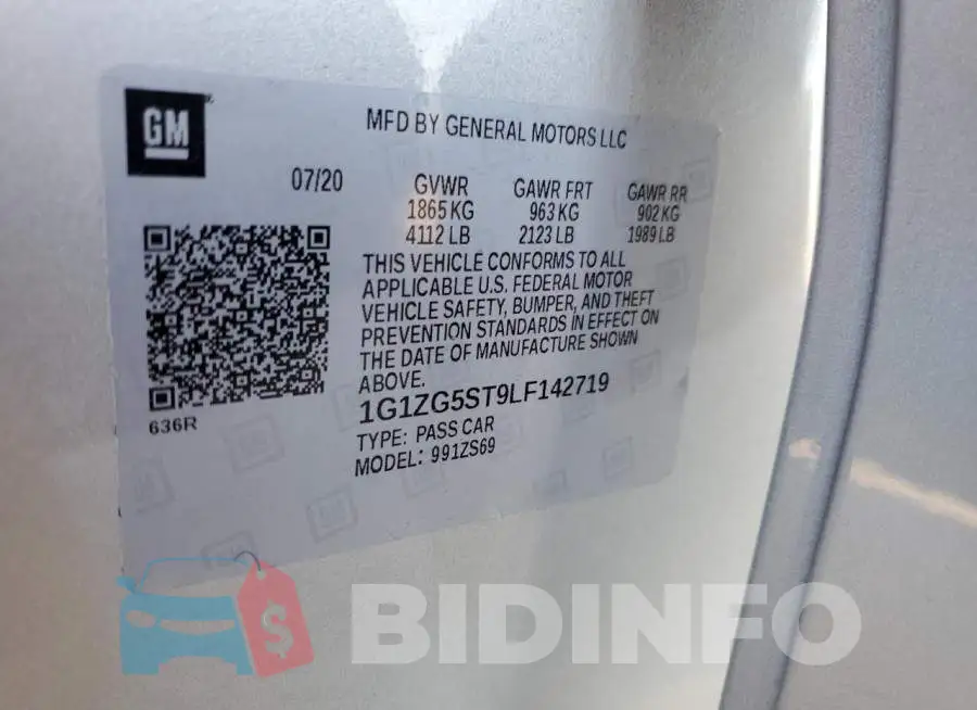 1G1ZG5ST9LF142719 Photo# 12